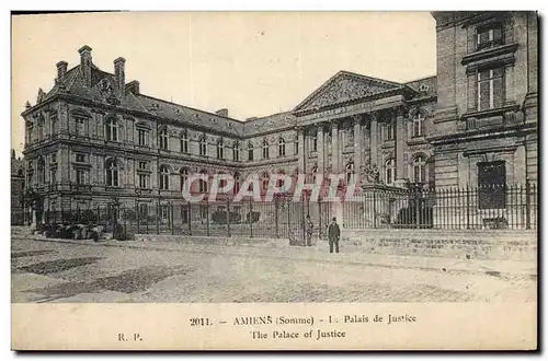 Cartes postales Palais de Justice Amiens