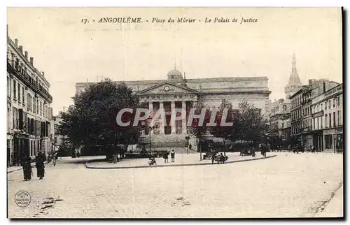 Cartes postales Palais de Justice Place du Murier Angouleme