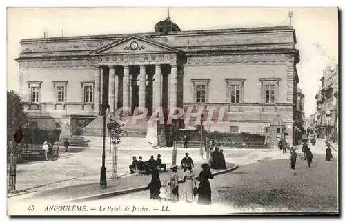 Ansichtskarte AK Palais de Justice Angouleme