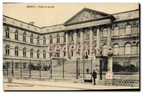 Cartes postales Palais de Justice Amiens