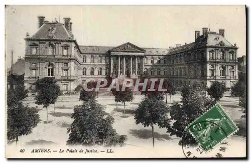 Cartes postales Palais de Justice Amiens