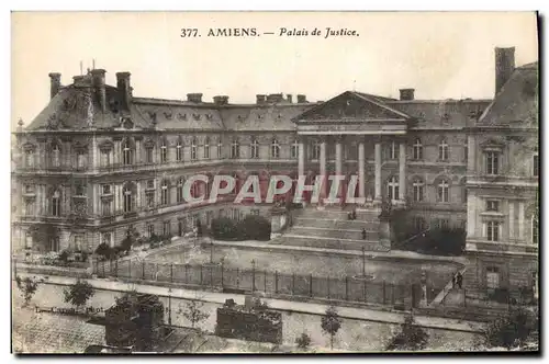 Cartes postales Palais de Justice Amiens