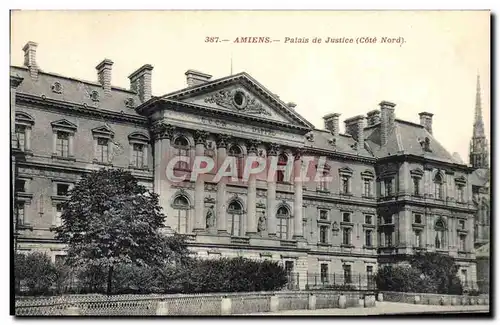 Cartes postales Palais de Justice Amiens