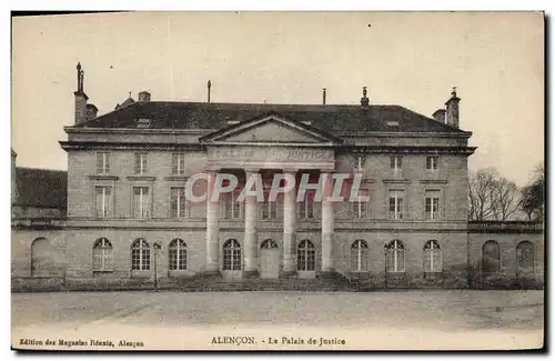 Cartes postales Palais de Justice Alencon