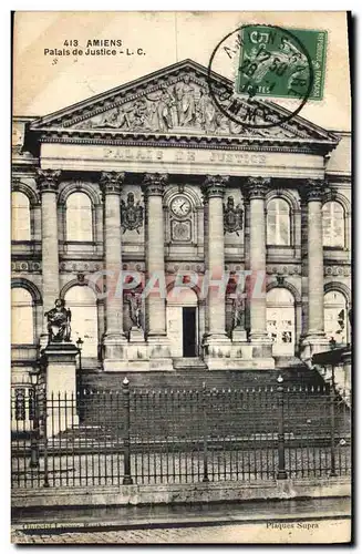 Cartes postales Palais de Justice Amiens