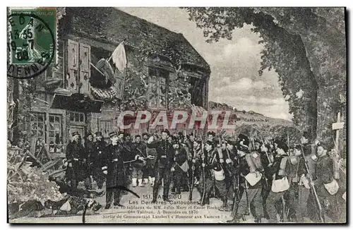 Cartes postales Militaria Guerre de 1870 Ambigu Les dernieres cartouches