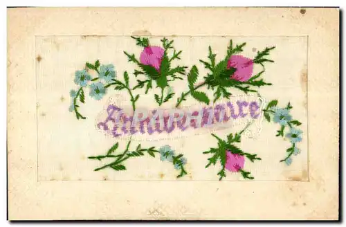 Cartes postales Fantaisie Toilee Fleurs