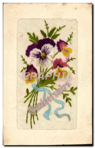 Cartes postales Fantaisie Toilee Fleurs