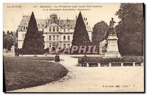 Ansichtskarte AK Prefecture Annecy Monument Sommeiller