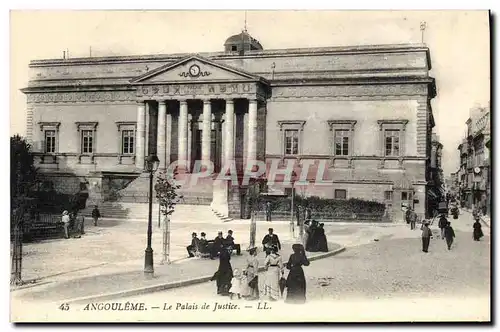 Ansichtskarte AK Palais de justice Angouleme