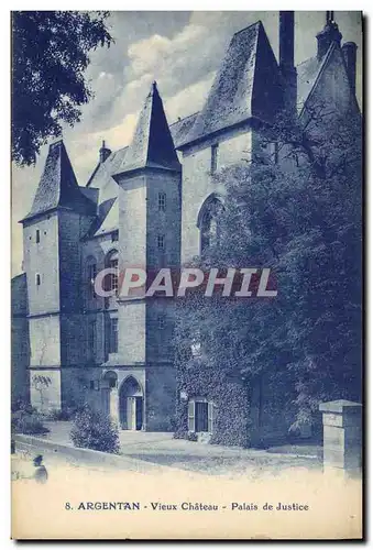 Cartes postales Palais de justice Argentan Vieux Chateau