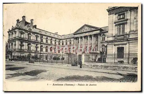 Cartes postales Palais de justice Amiens