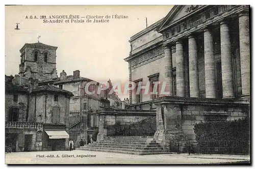 Cartes postales Palais de justice Clocher de l&#39eglise St Andre