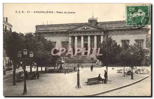 Ansichtskarte AK Palais de justice Angouleme