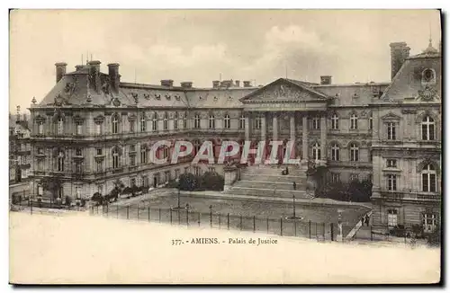 Cartes postales Palais de justice Amiens