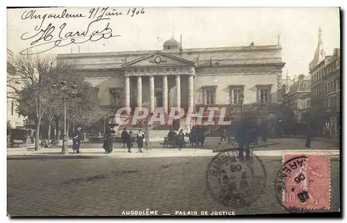 Ansichtskarte AK Palais de justice Angouleme