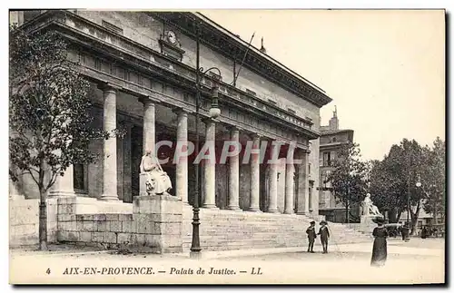 Ansichtskarte AK Palais de justice Aix en Provence