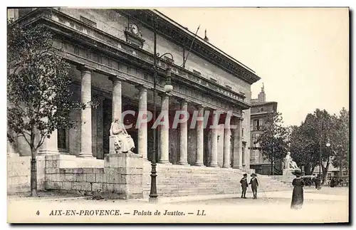 Cartes postales Palais de justice Aix en Provence