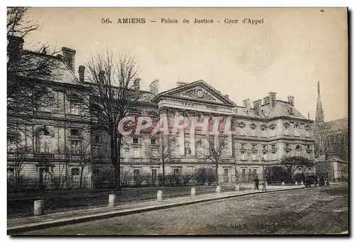 Ansichtskarte AK Palais de justice Cour d&#39Appel Amiens