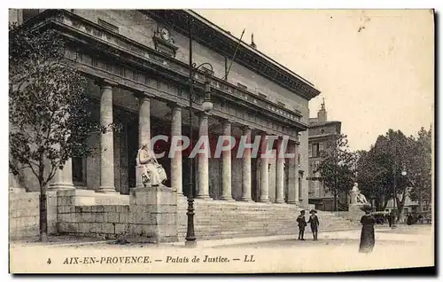 Ansichtskarte AK Palais de justice Aix en Provence