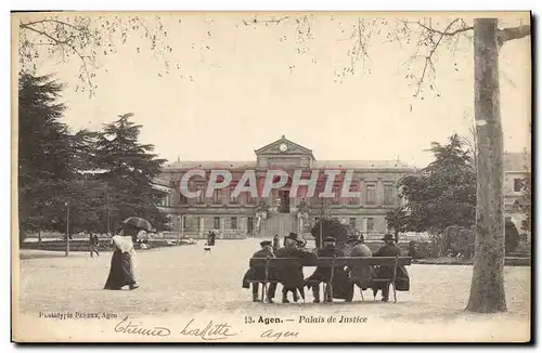 Cartes postales Palais de justice Agen