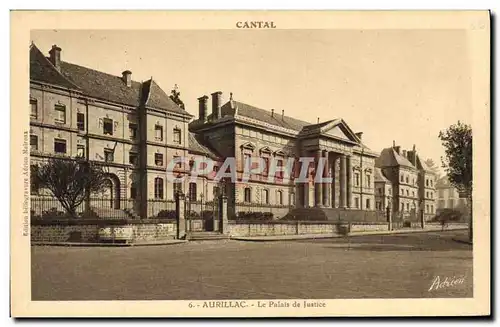 Cartes postales Palais de justice Aurillac