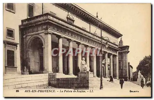 Ansichtskarte AK Palais de justice Aix en Provence