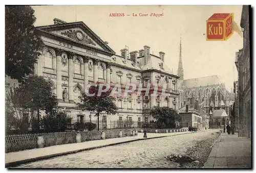 Ansichtskarte AK Palais de justice Amiens La Cour d&#39Appel