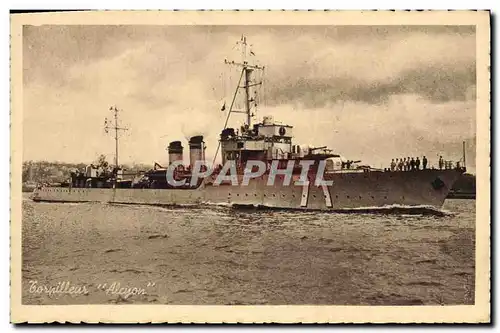 Cartes postales Bateau de Guerre Torpilleur Alcyon