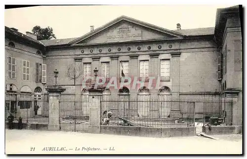 Cartes postales Prefecture Aurillac (animee)