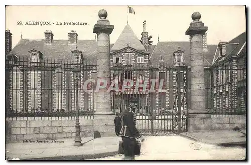 Cartes postales Prefecture Alencon Militaria