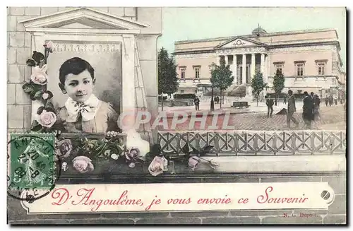 Cartes postales Prefecture Angouleme Enfant