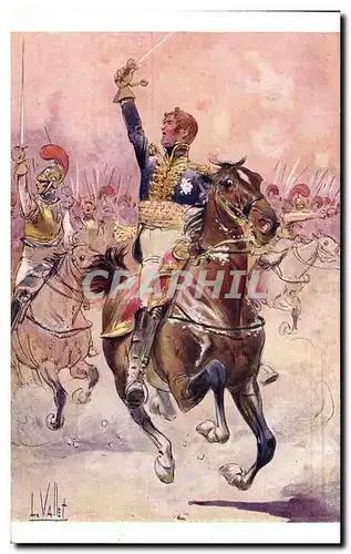 Cartes postales Fantaisie Illustrateur Vallet Ney Lorrain Militaria