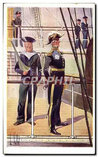 Cartes postales Fantaisie Illustrateur Vallet Bruat Militaria