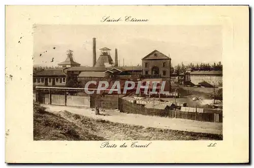 Cartes postales Mine Mines Saint Etienne Puits du Treuil