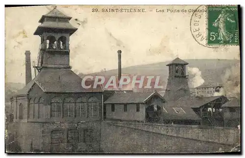 Cartes postales Mine Mines Saint Etienne Les puits