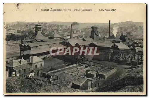 Cartes postales Mine Mines St Etienne Puits Chatelus