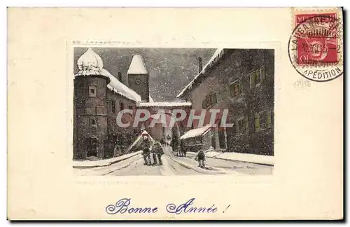 Cartes postales Fantaisie Bonne annee