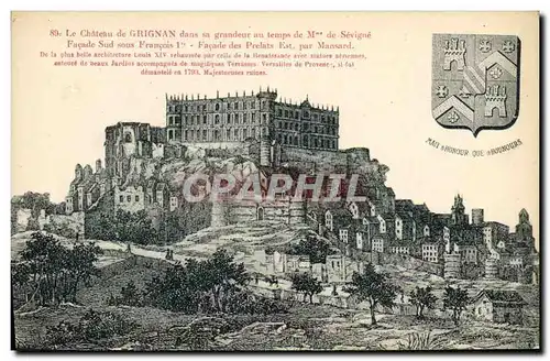 Cartes postales Chateau de Grignan