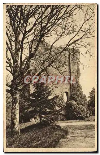 Ansichtskarte AK Chateau Domfront Ruines du donjon