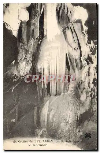 Cartes postales Grotte Grottes de Betharram partie inferieure Le tabernacle