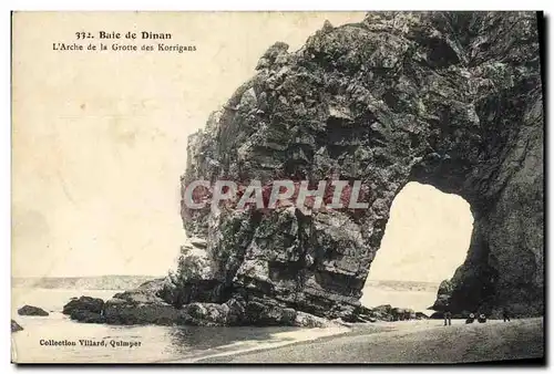 Cartes postales Grotte Grottes Baie de Dinan L&#39arche de la Grotte des Korrigans