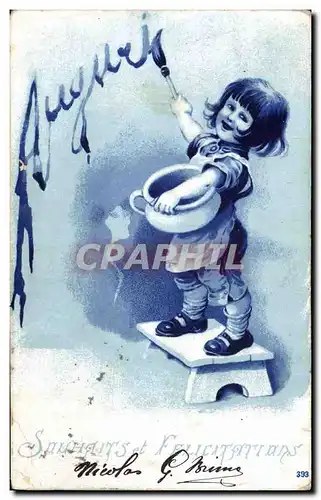 Cartes postales Fantaisie Enfant Pot