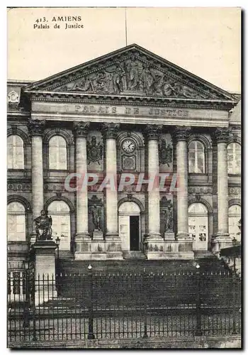 Cartes postales Palais de Justice Amiens