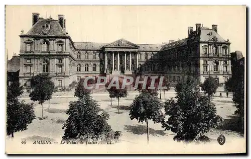 Cartes postales Palais de Justice Amiens