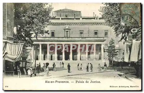 Cartes postales Palais de Justice Aix en Provence