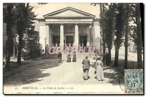 Cartes postales Palais de Justice Abbeville