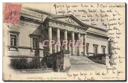 Cartes postales Palais de Justice Angouleme