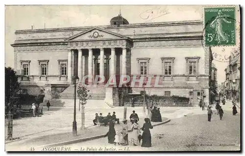 Ansichtskarte AK Palais de Justice Angouleme