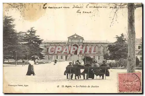 Cartes postales Palais de Justice Agen